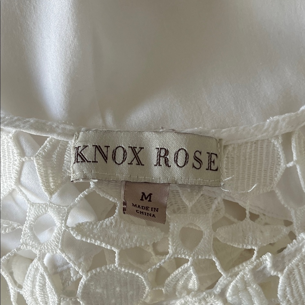 Knox Rose White Lace Mini Dress - Picture 3 of 10